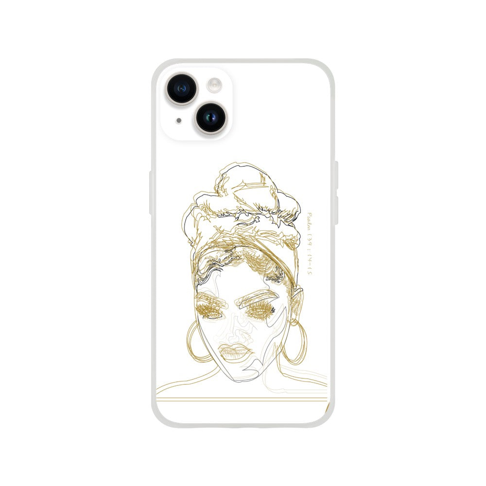 "Wrap Day" Phone Case in Pearl Grin White