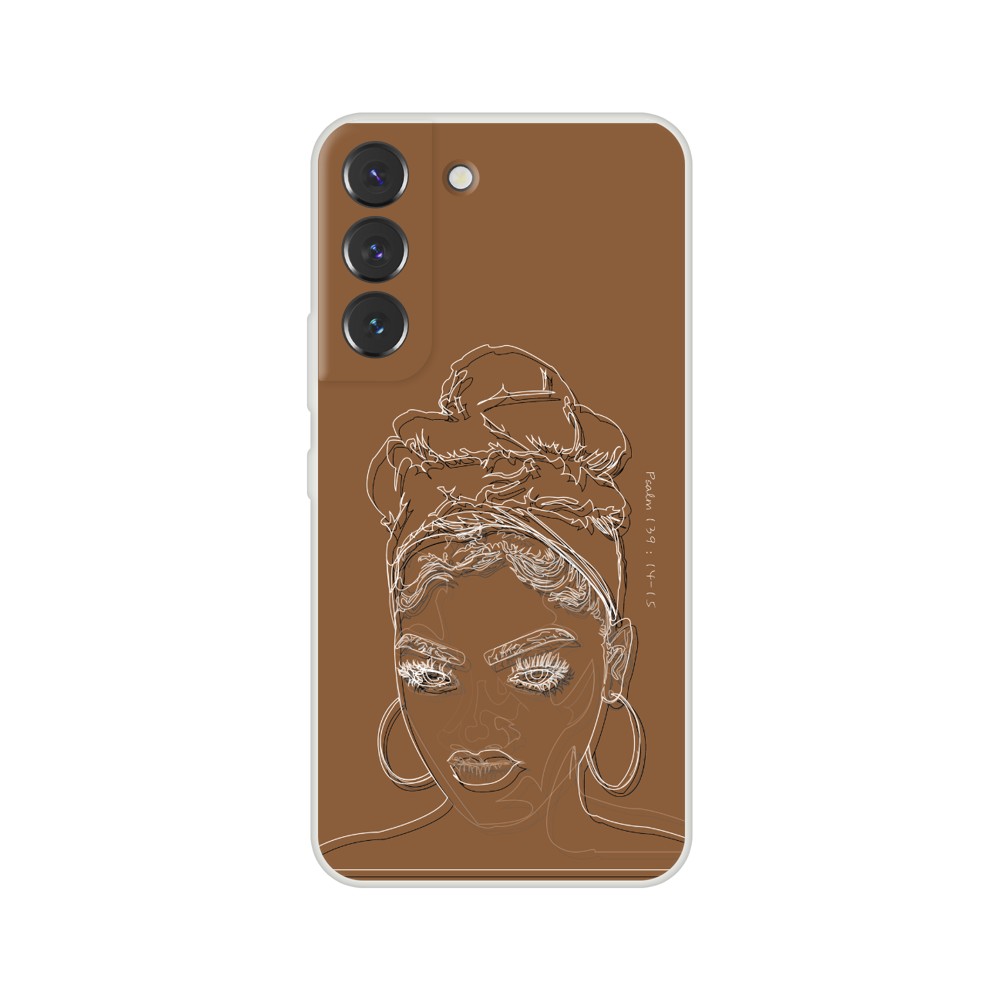 "Wrap Day" Phone Case in Coffee Brown