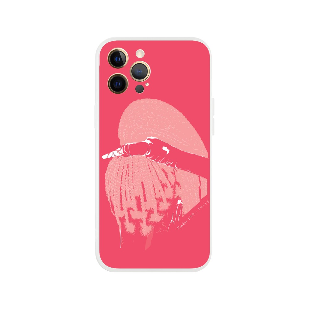 "Braided" Phone Case in Poppin Pink