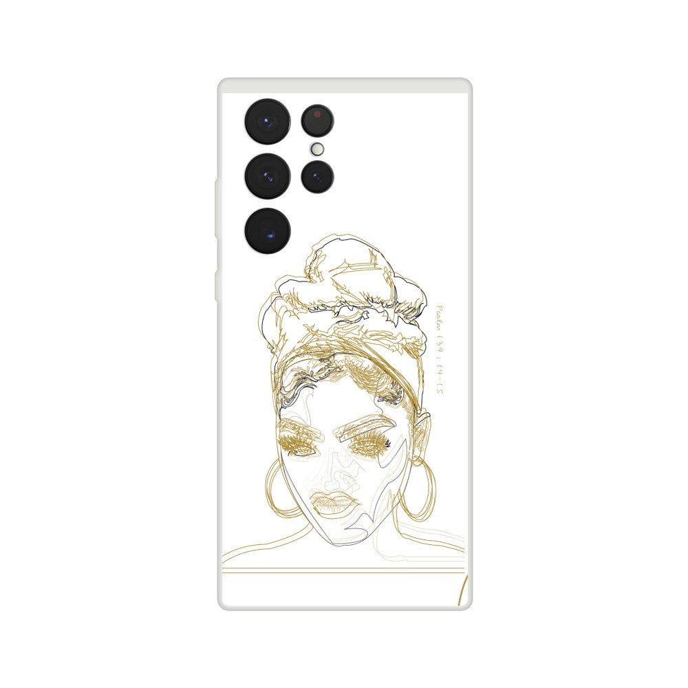 "Wrap Day" Phone Case in Pearl Grin White