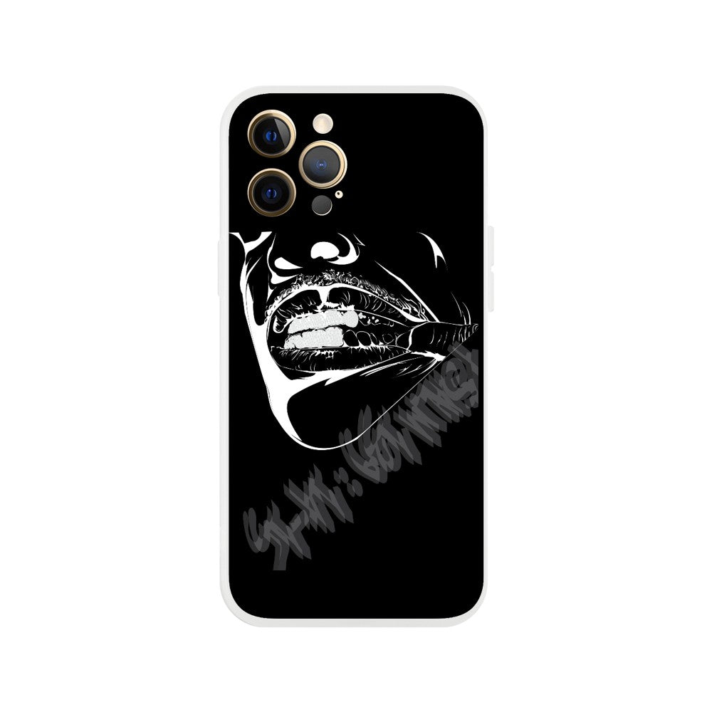 "Grillz" Phone Case in Solid Black Color
