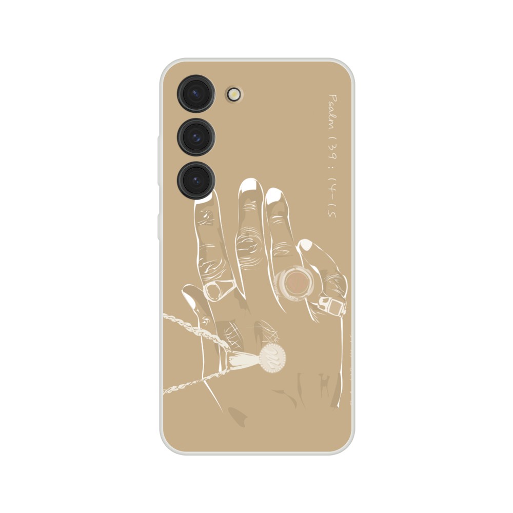 "Rings" Phone Case in Cairo Beige Color