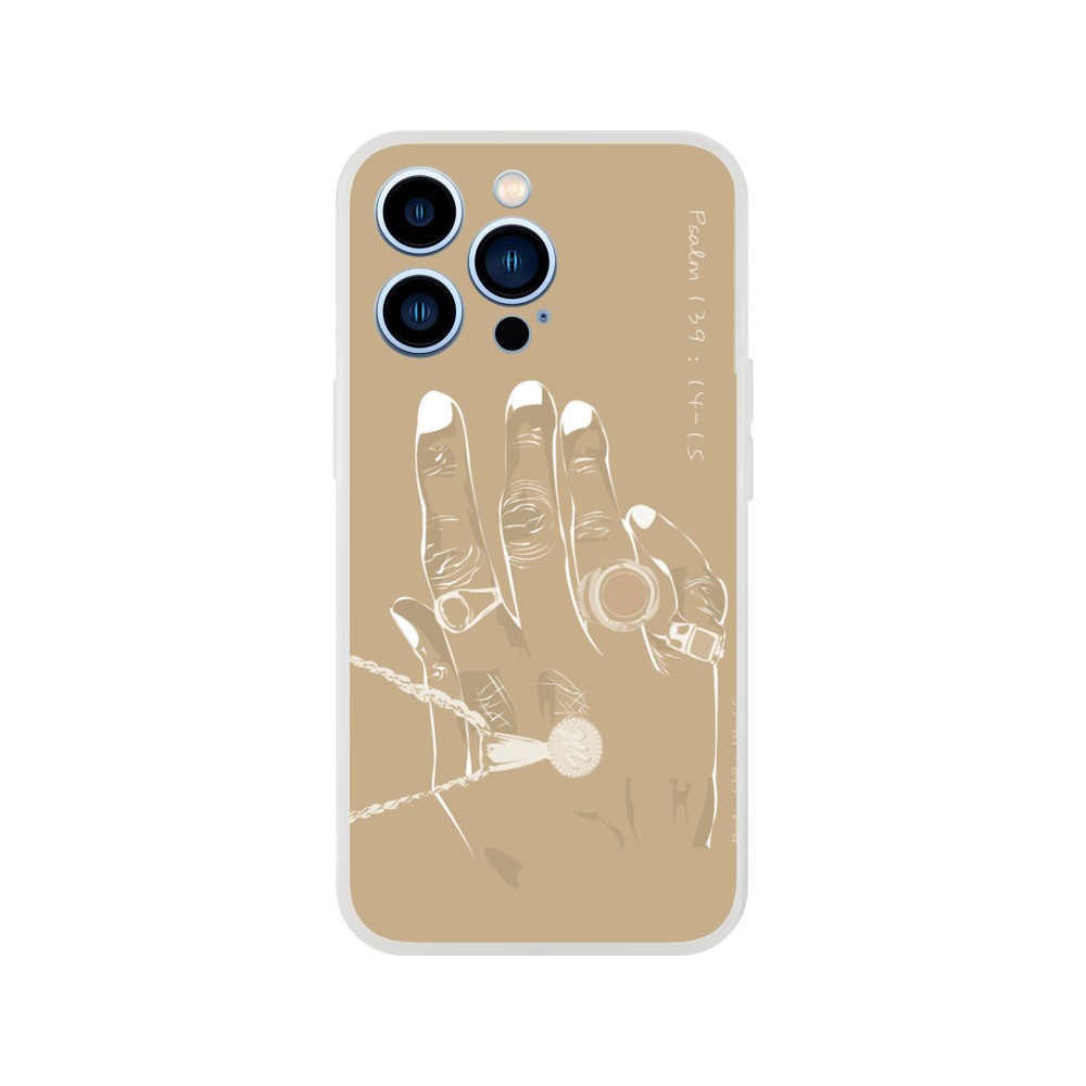 "Rings" Phone Case in Cairo Beige Color
