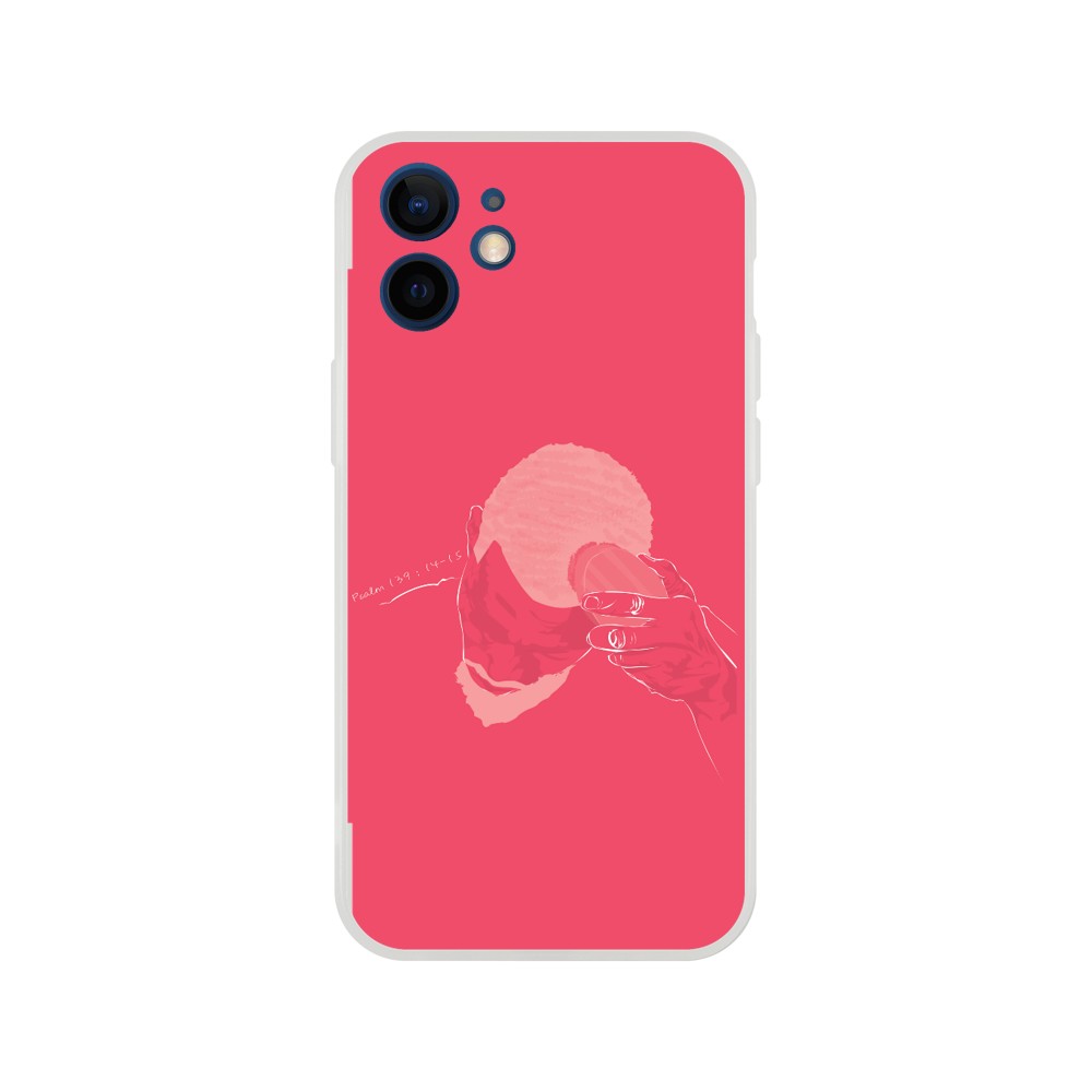 "Brush" Phone Case in Pink Color.