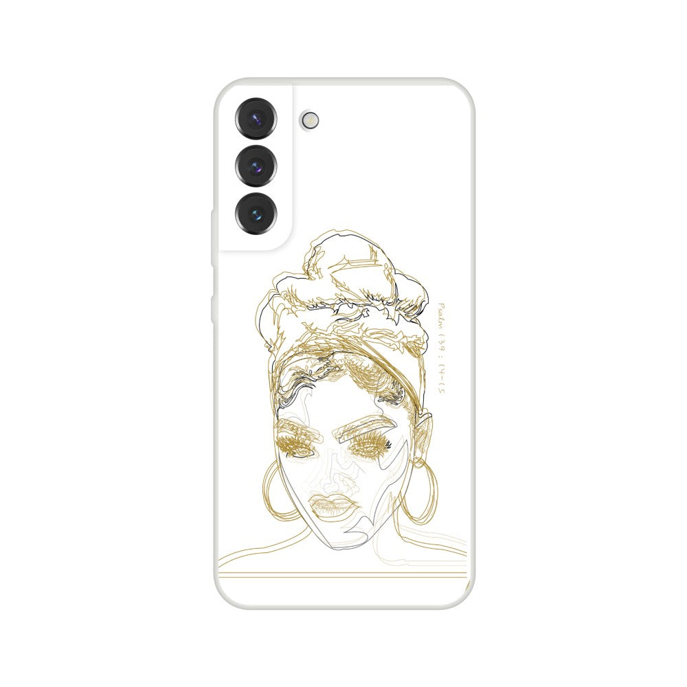"Wrap Day" Phone Case in Pearl Grin White