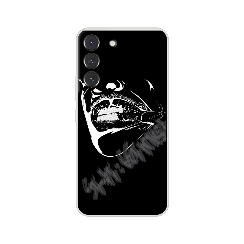 "Grillz" Phone Case in Solid Black Color