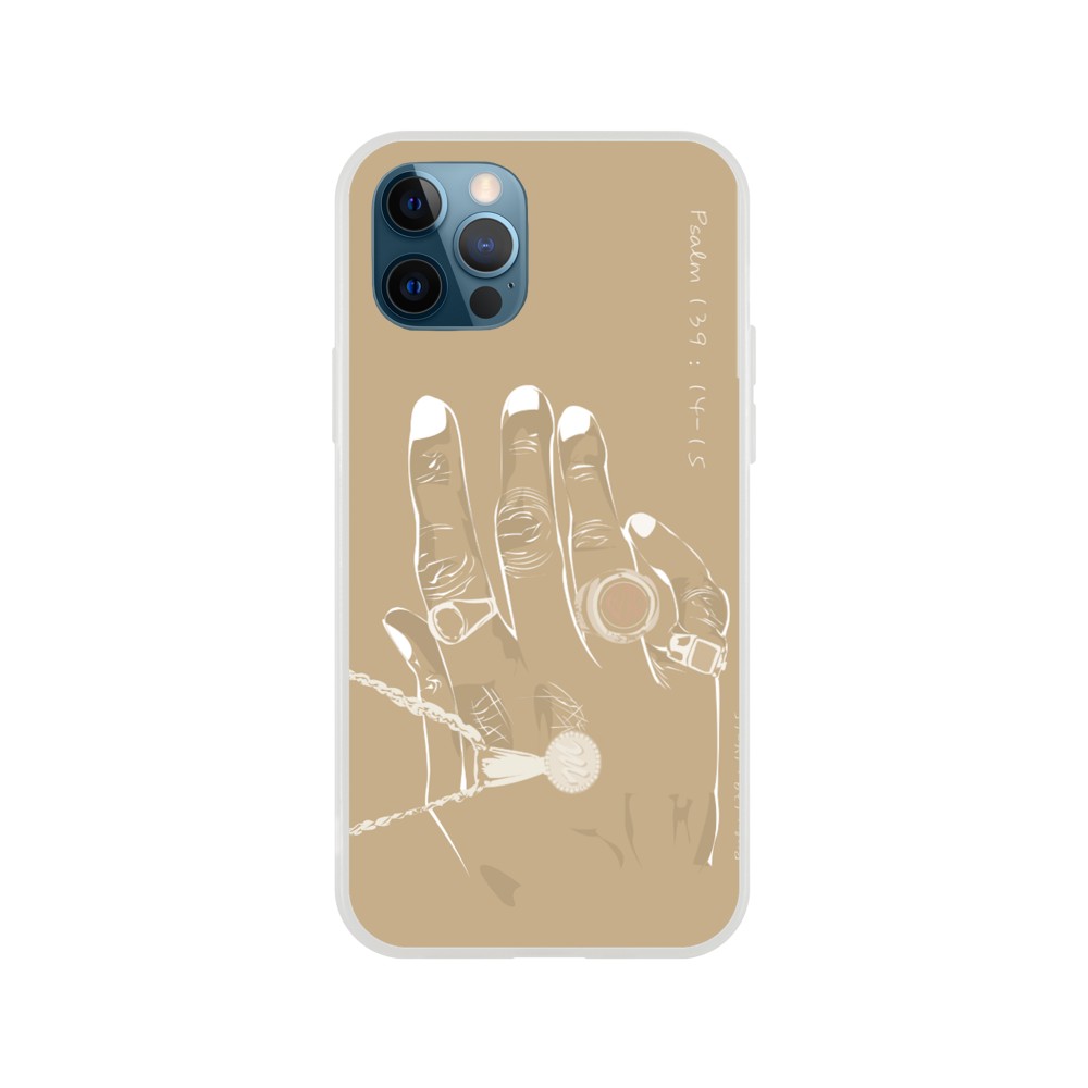 "Rings" Phone Case in Cairo Beige Color