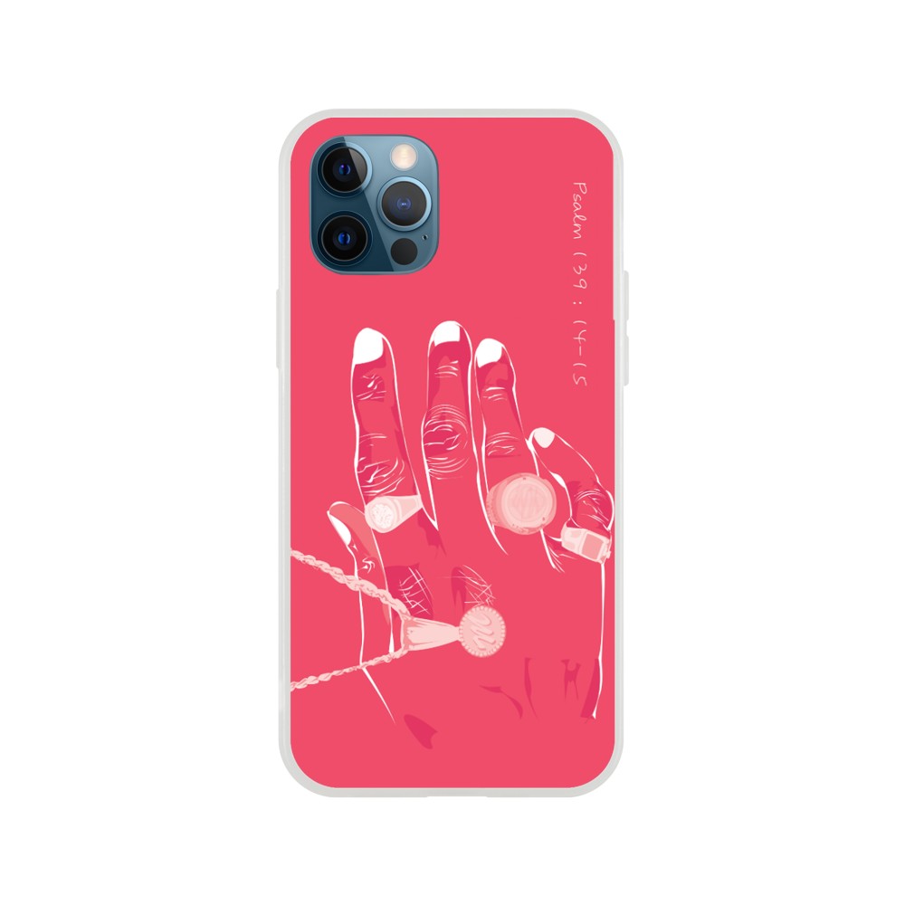 "Rings" Phone Case in Pink Color