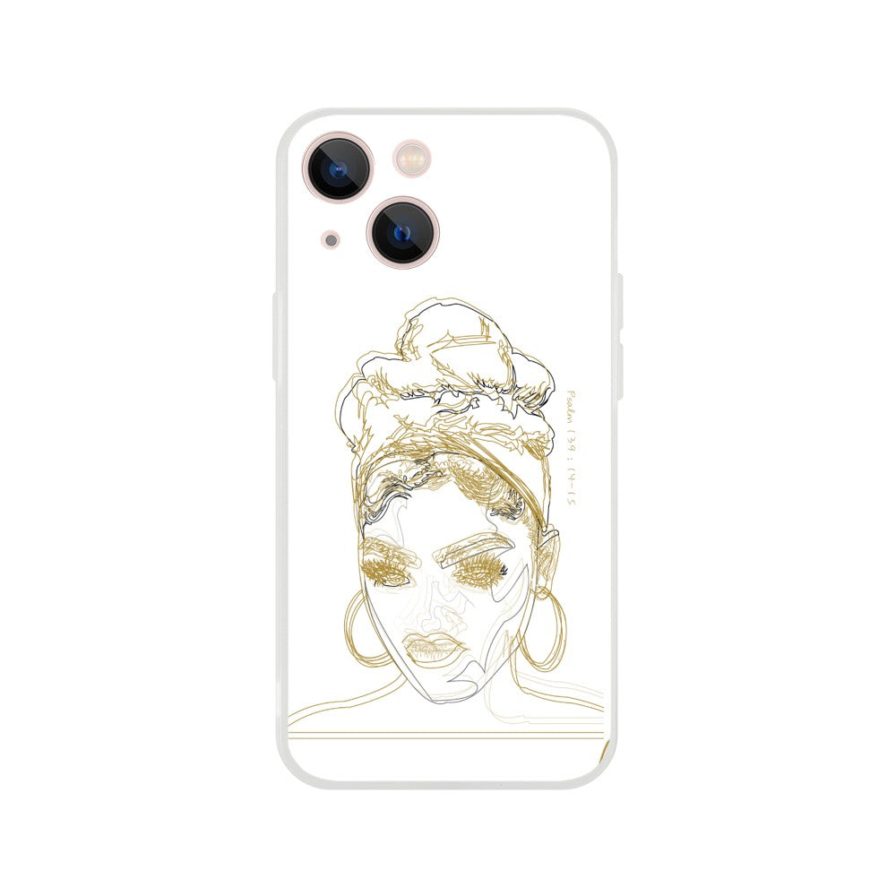 "Wrap Day" Phone Case in Pearl Grin White