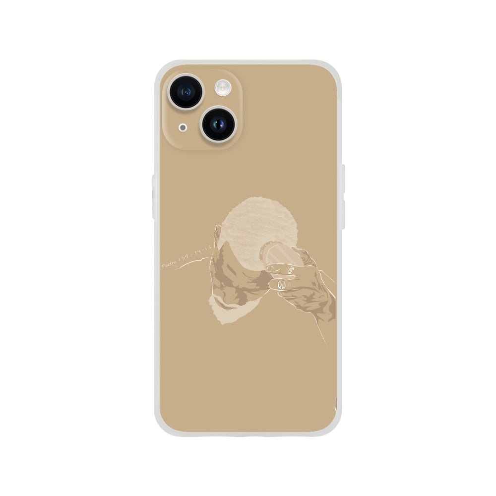 "Brush" Phone Case in Cairo Beige Color
