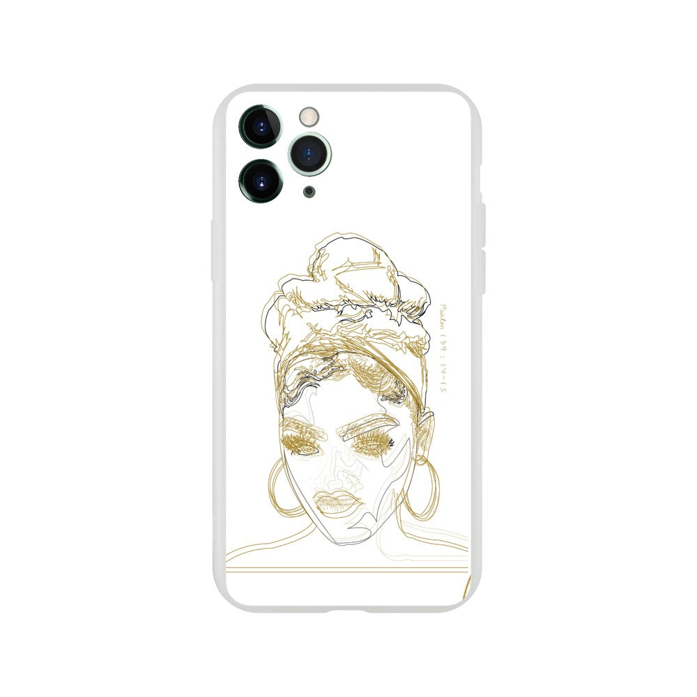 "Wrap Day" Phone Case in Pearl Grin White