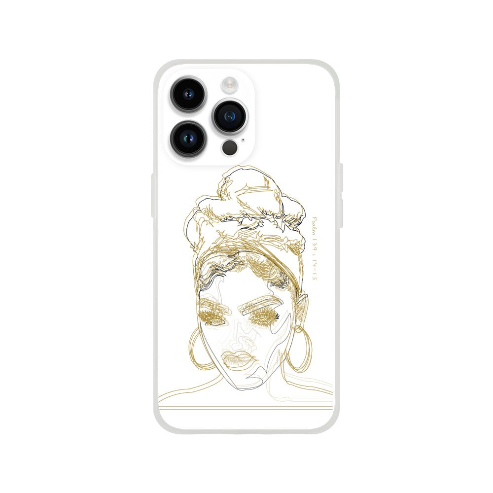 "Wrap Day" Phone Case in Pearl Grin White