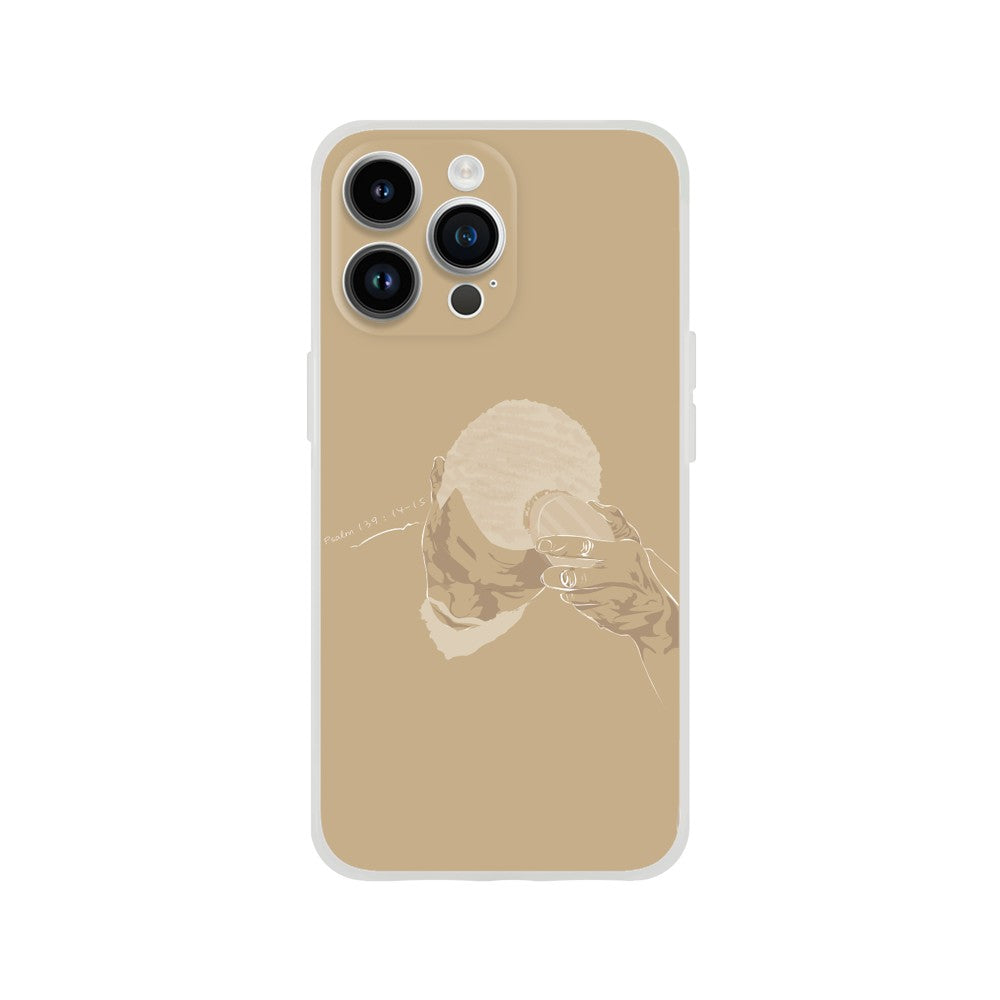 "Brush" Phone Case in Cairo Beige Color