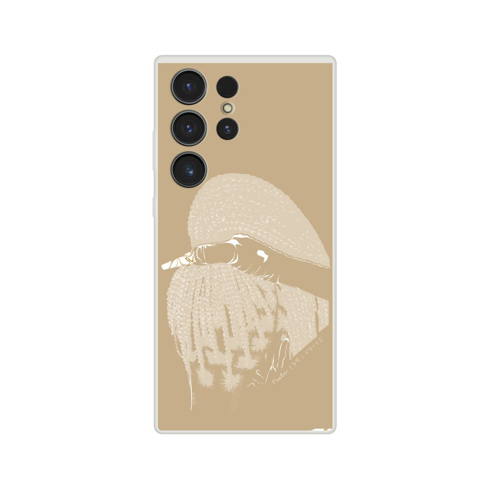 "Braided" Phone Case in Cairo Beige