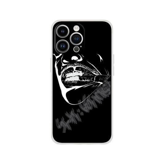 "Grillz" Phone Case in Solid Black Color
