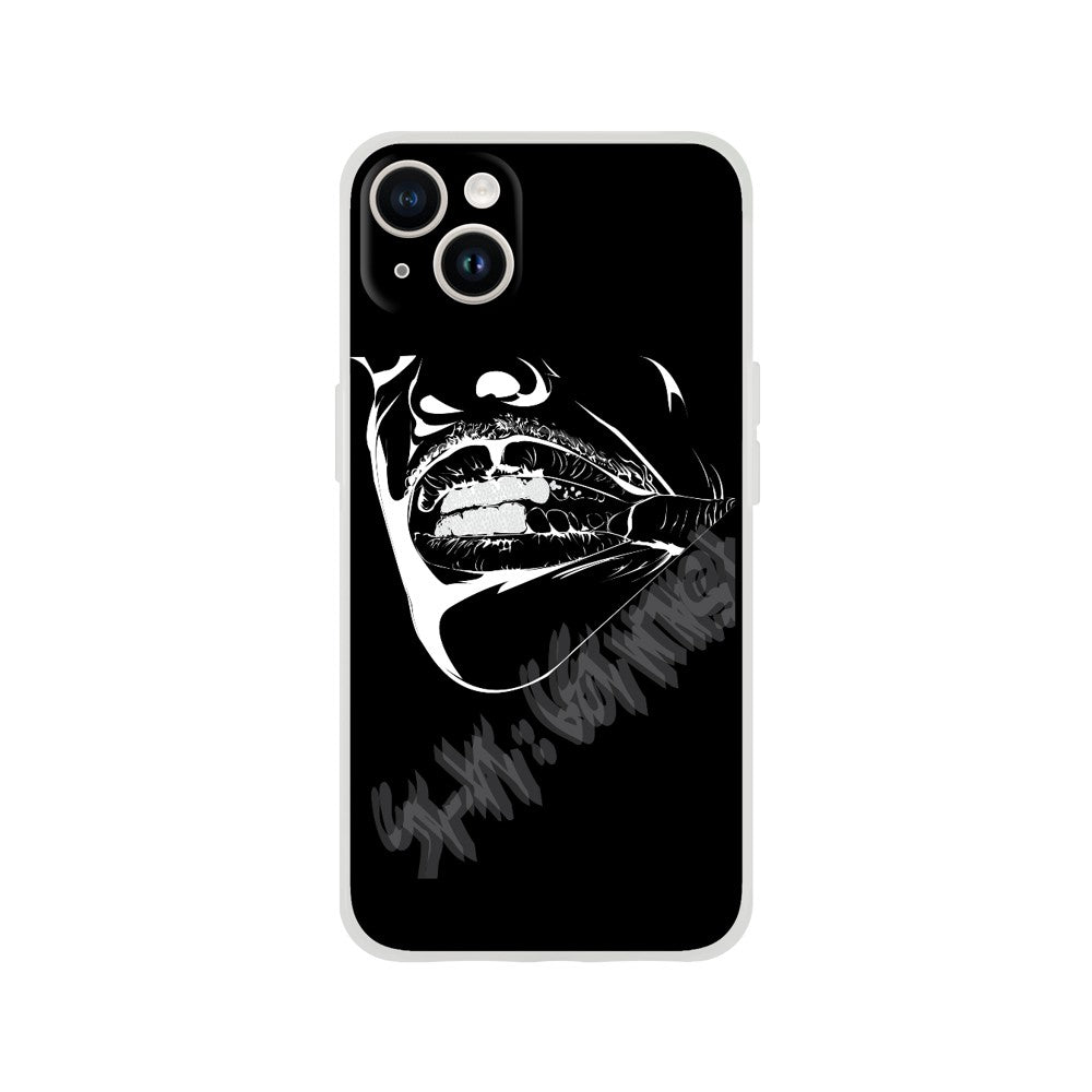 "Grillz" Phone Case in Solid Black Color