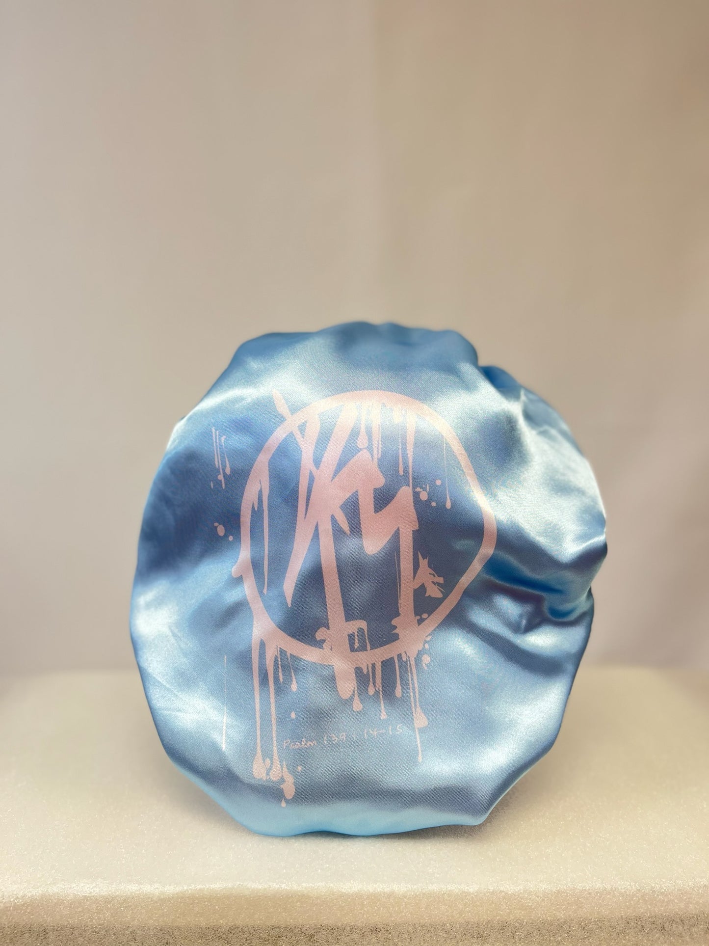 Art by Mishh Logo Bonnet in Color Sky