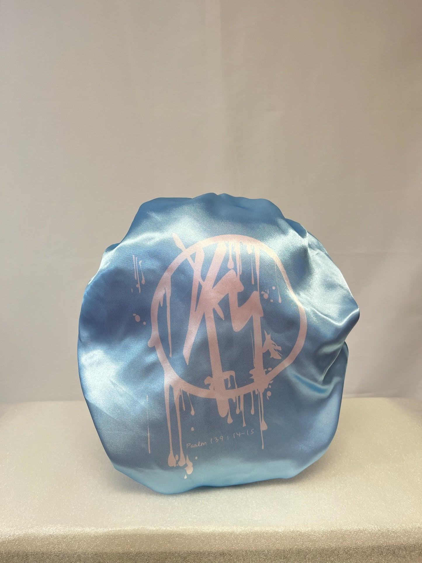 Art by Mishh Logo Bonnet in Color Sky