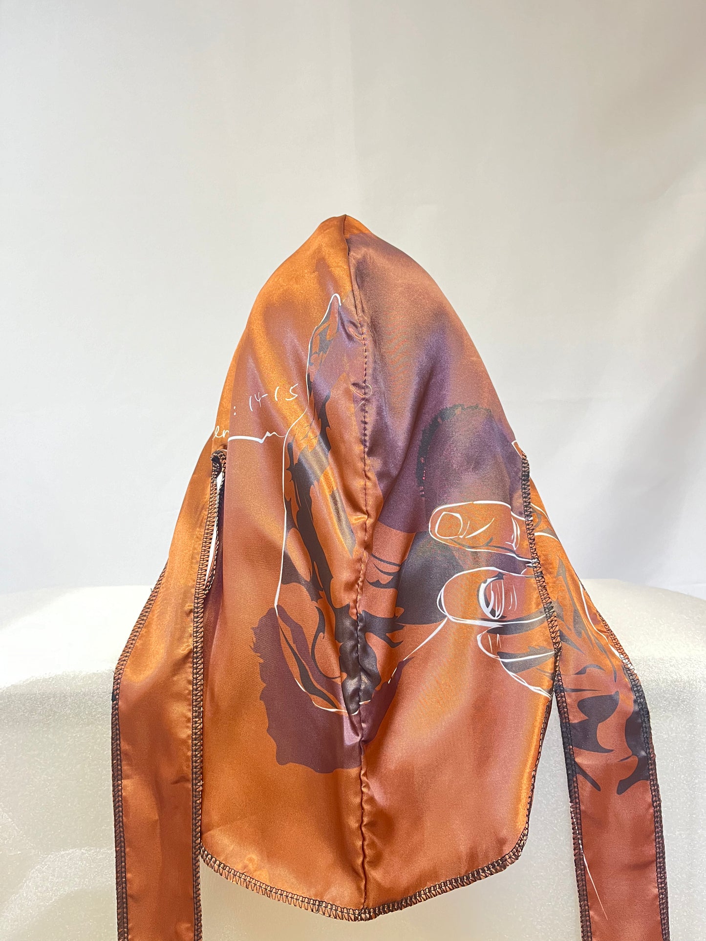 Brush Durag in Coffee Color