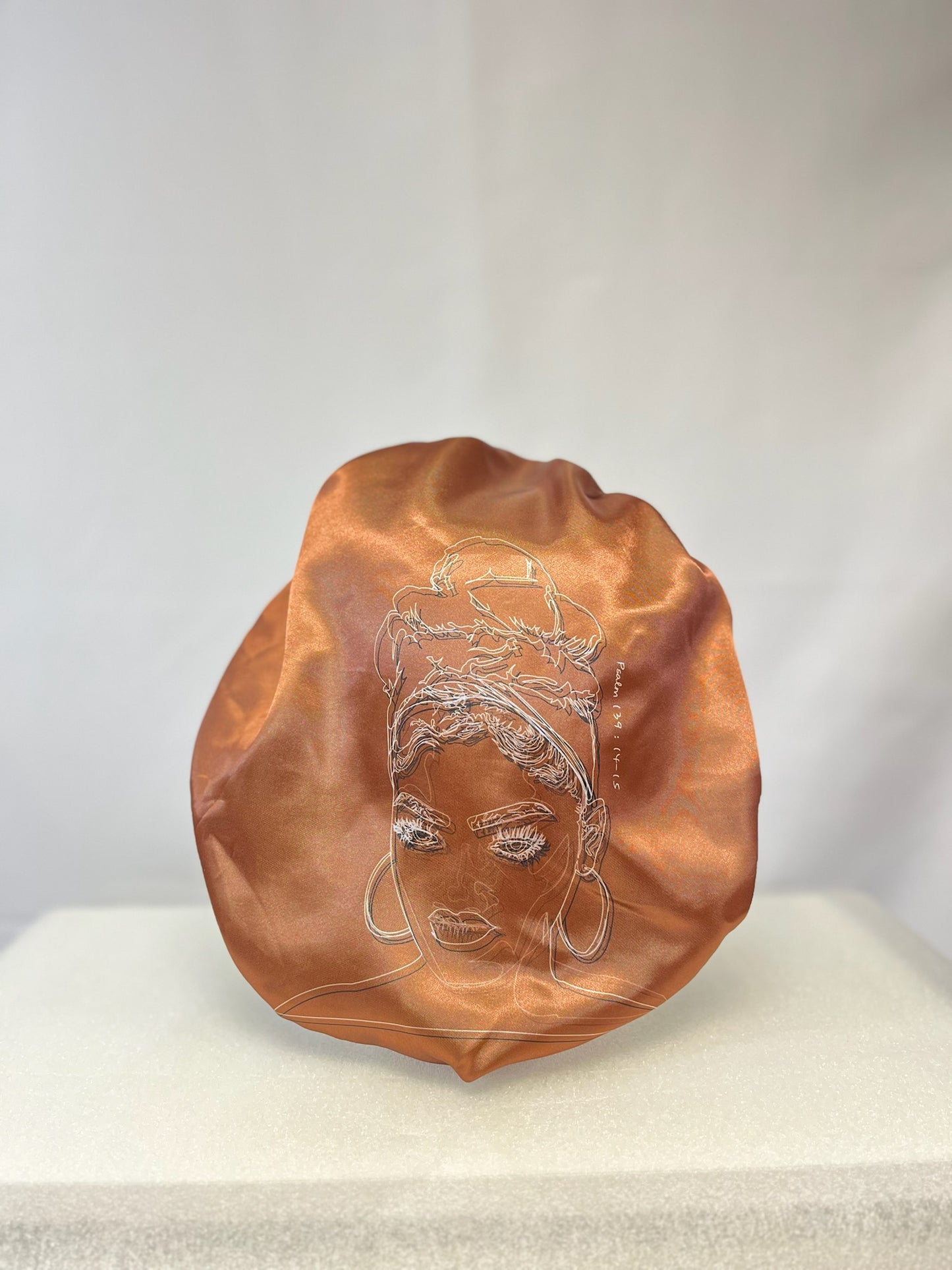 Headwrap Day Bonnet in Color Coffee