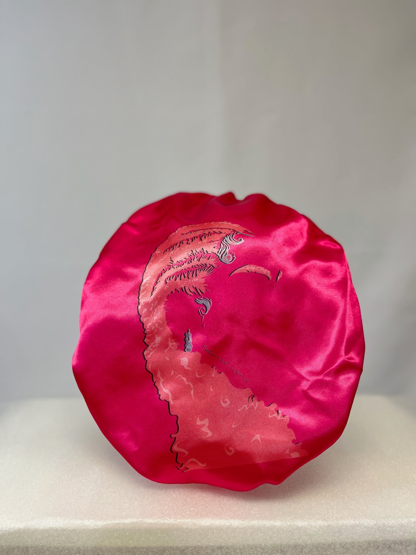 Cornrows Bonnet in Color Hawt Pink