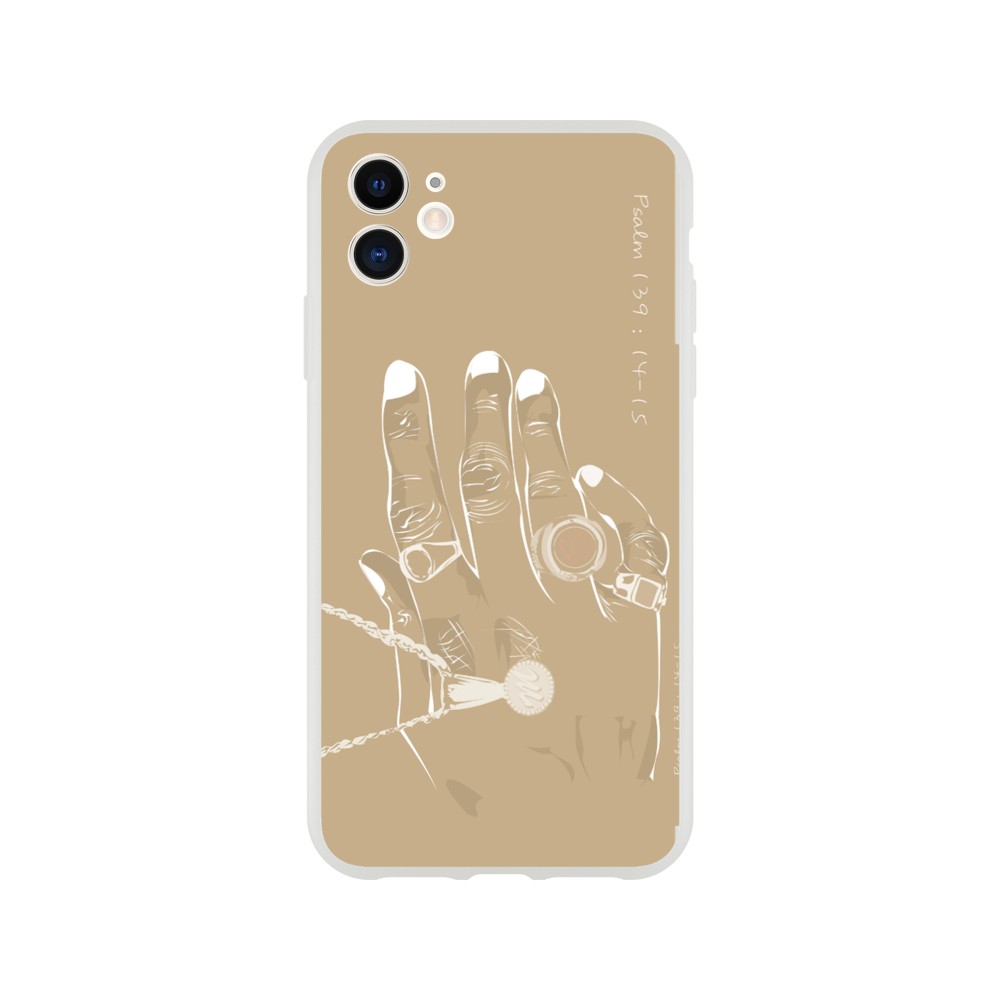 "Rings" Phone Case in Cairo Beige Color