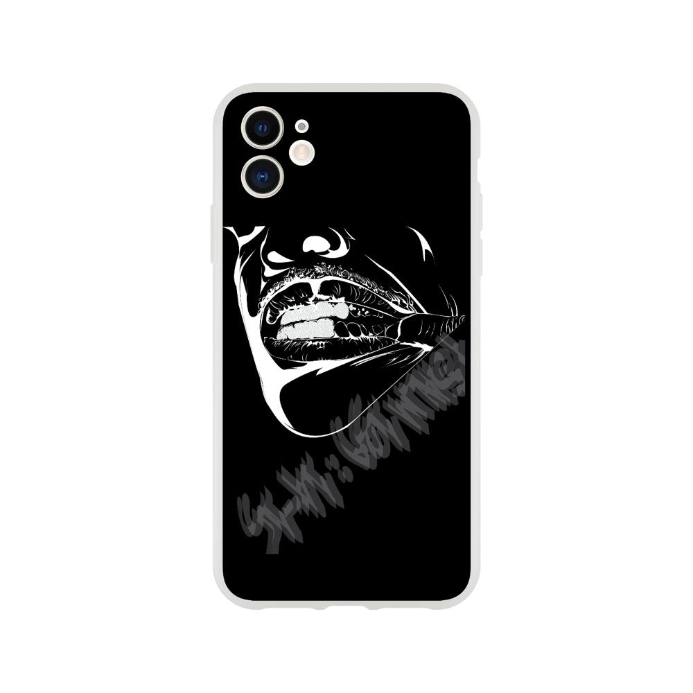 "Grillz" Phone Case in Solid Black Color