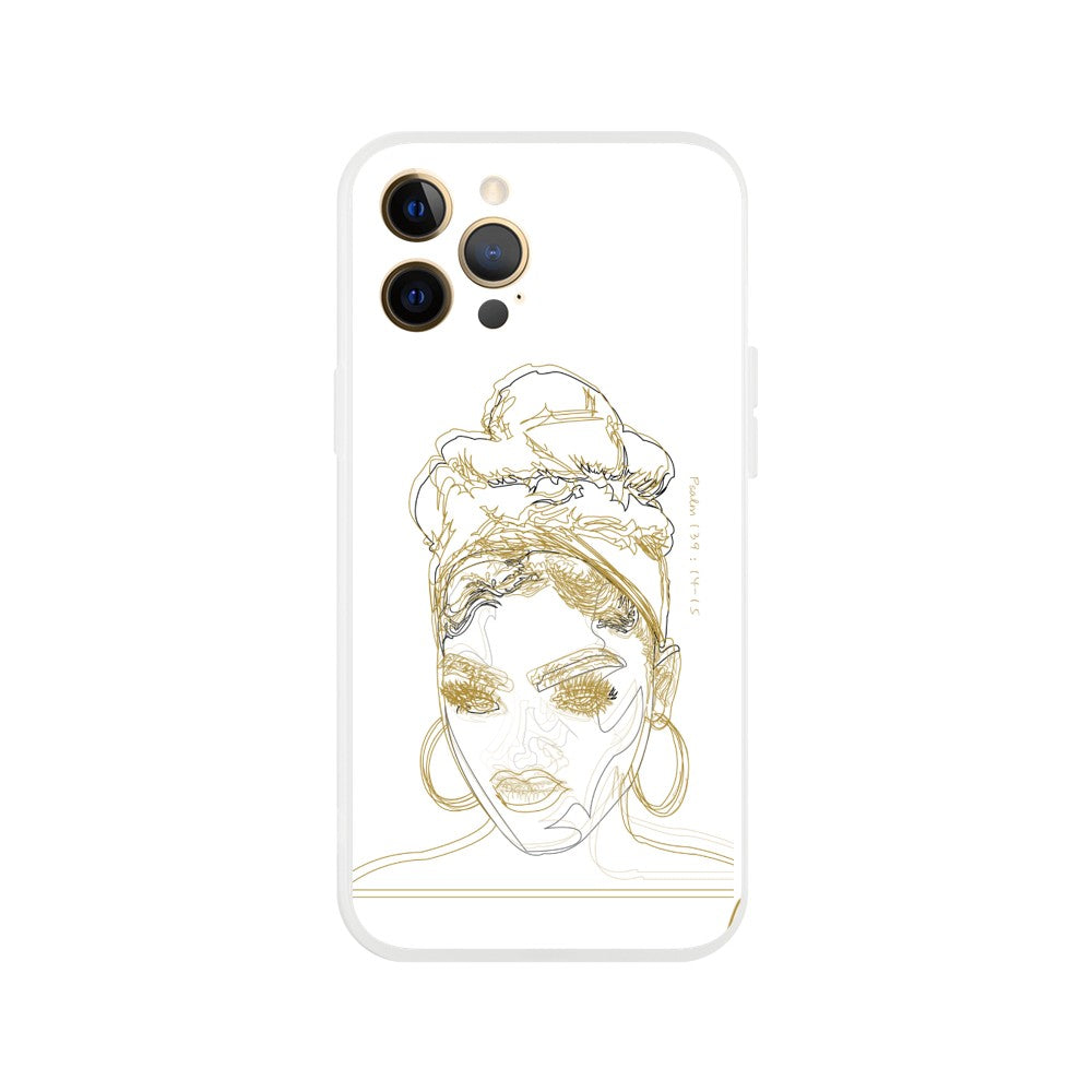"Wrap Day" Phone Case in Pearl Grin White