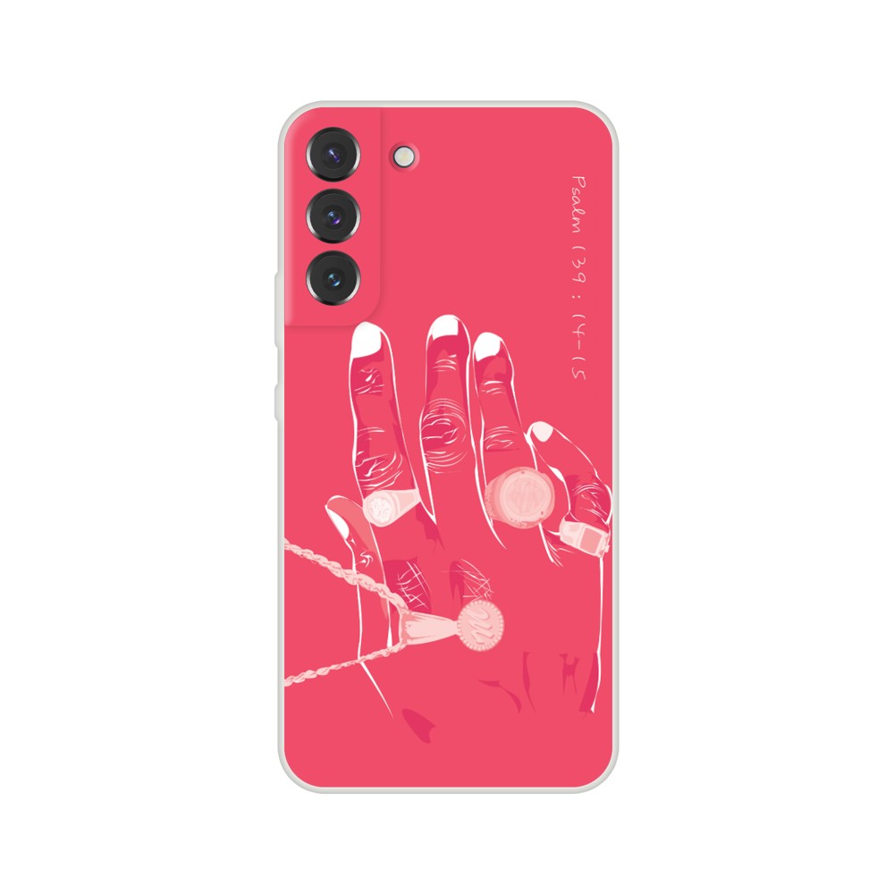 "Rings" Phone Case in Pink Color