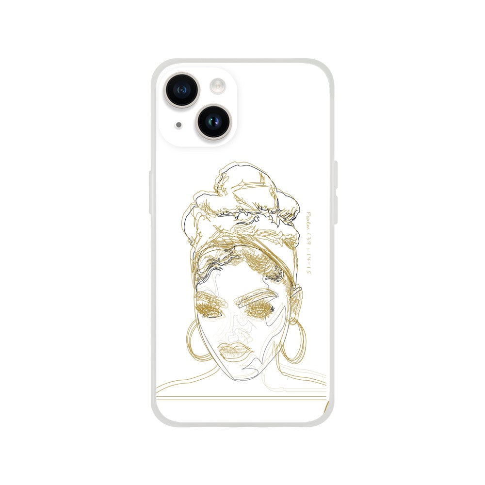 "Wrap Day" Phone Case in Pearl Grin White