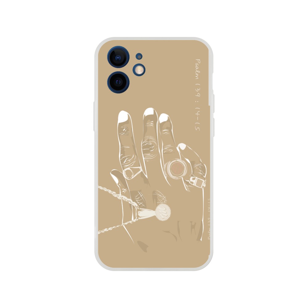 "Rings" Phone Case in Cairo Beige Color