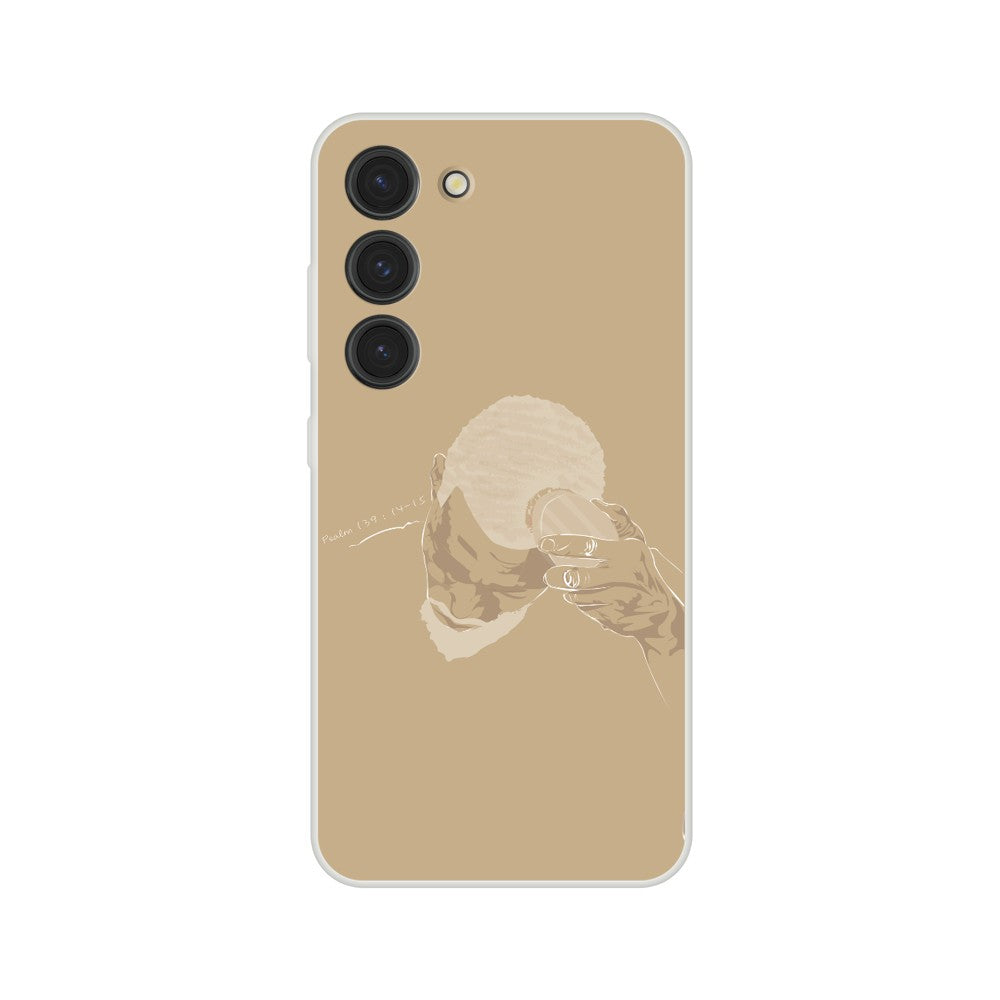 "Brush" Phone Case in Cairo Beige Color