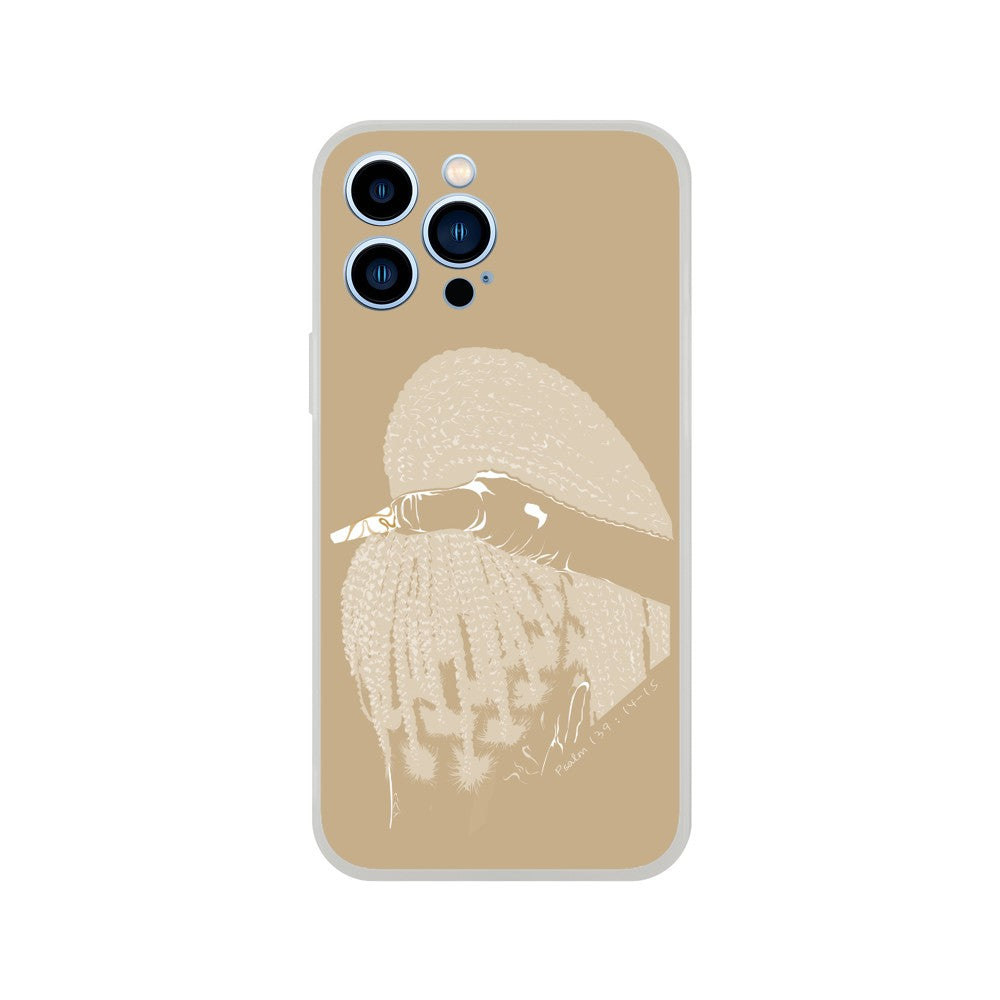 "Braided" Phone Case in Cairo Beige