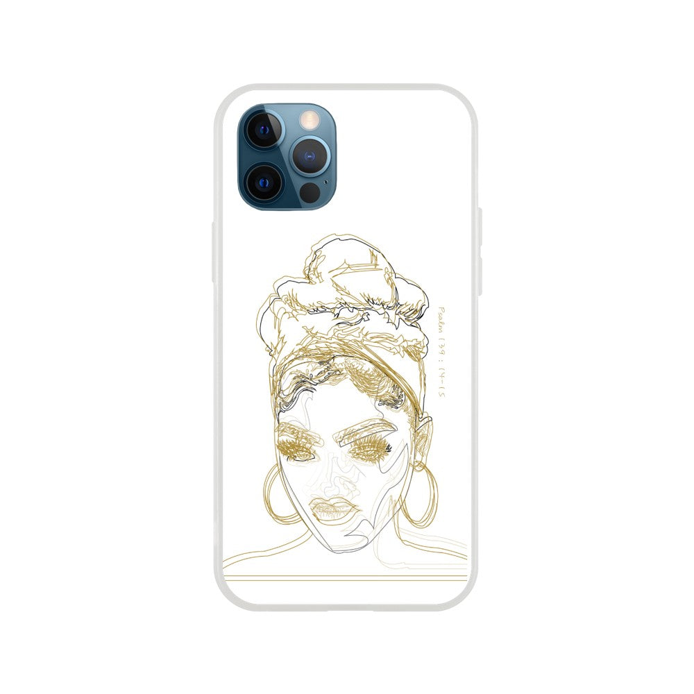 "Wrap Day" Phone Case in Pearl Grin White