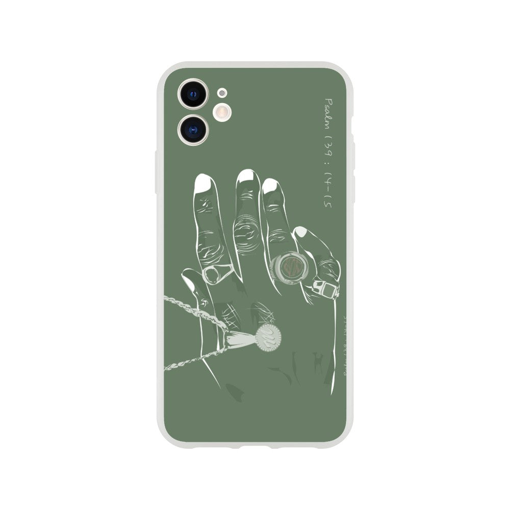 "Rings" Phone Case in More Than Green Color