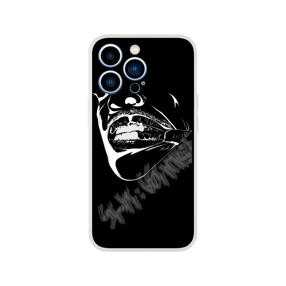 "Grillz" Phone Case in Solid Black Color