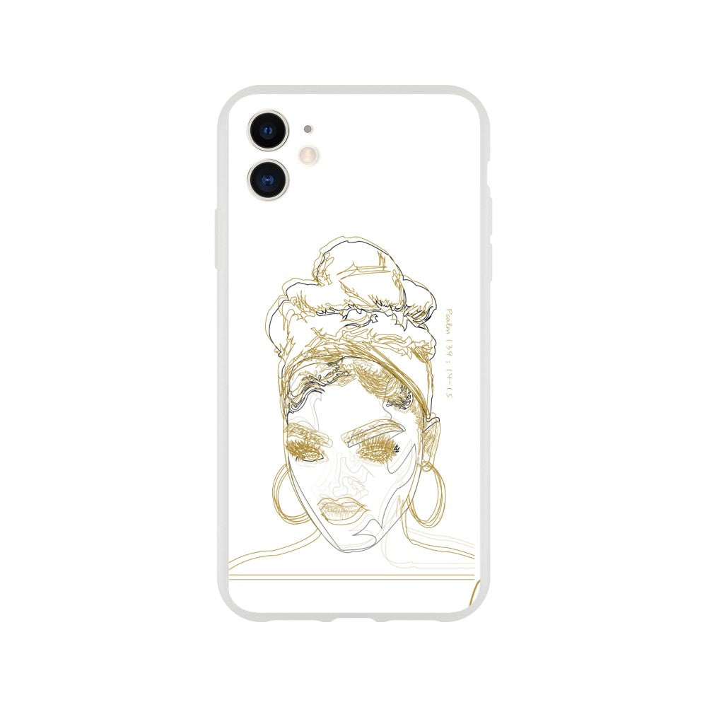"Wrap Day" Phone Case in Pearl Grin White