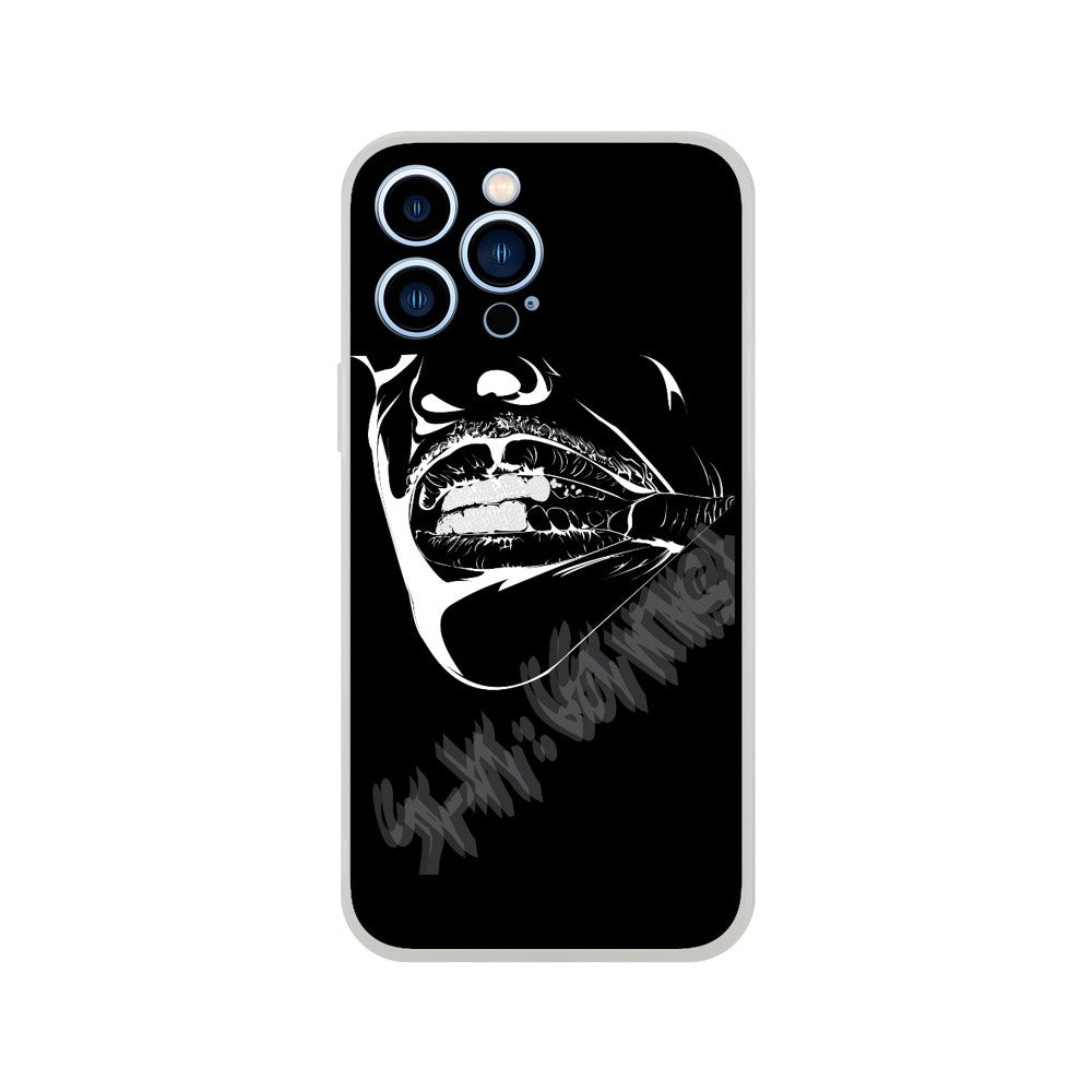 "Grillz" Phone Case in Solid Black Color