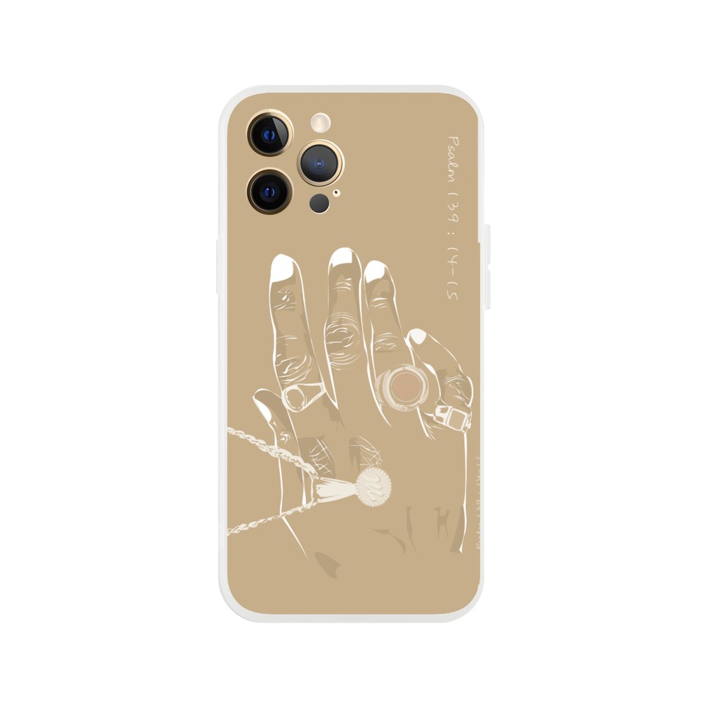 "Rings" Phone Case in Cairo Beige Color