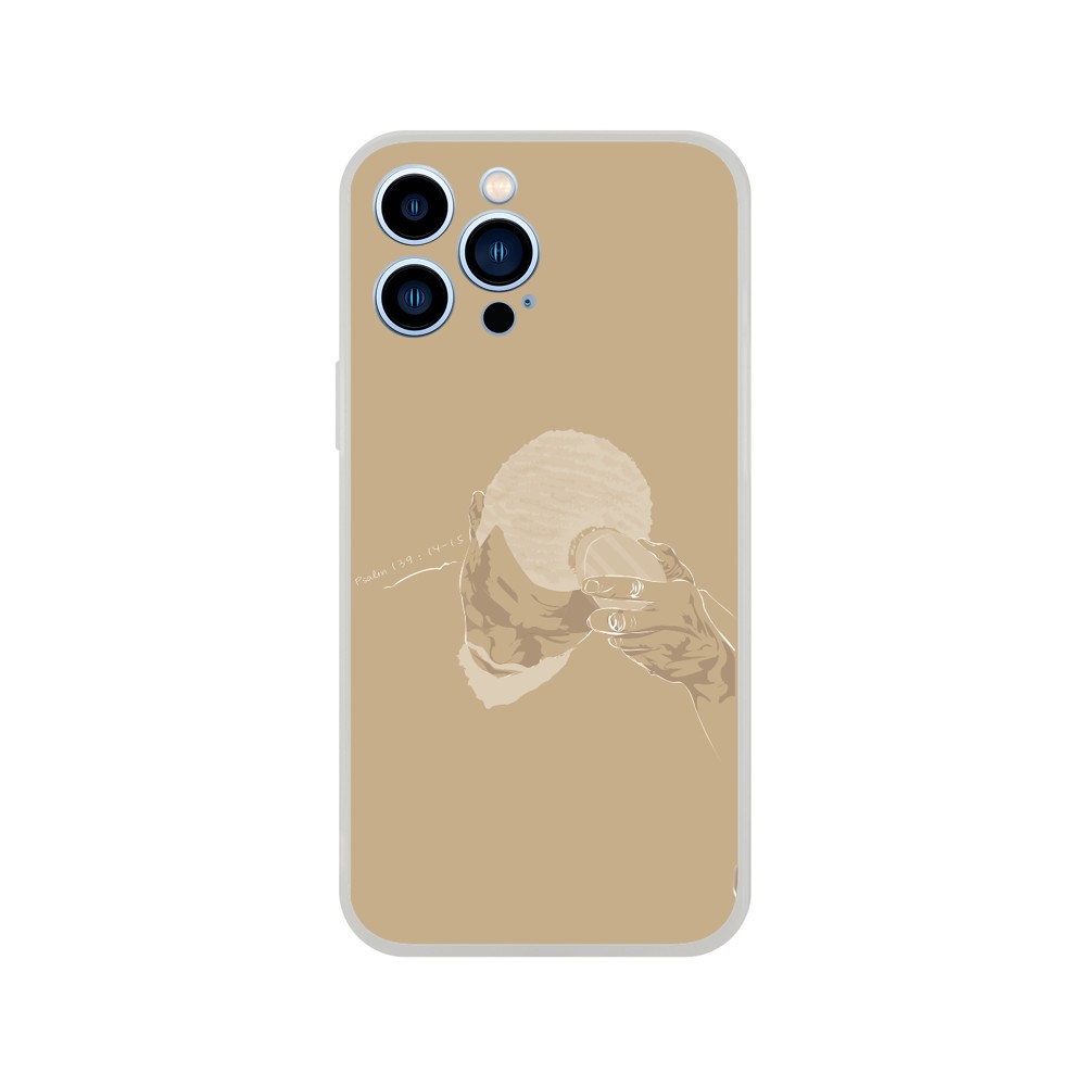 "Brush" Phone Case in Cairo Beige Color