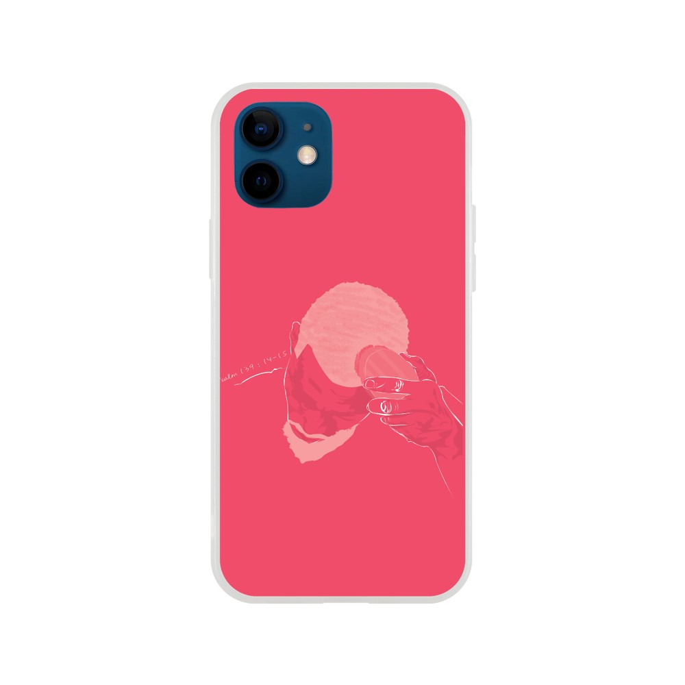 "Brush" Phone Case in Pink Color.