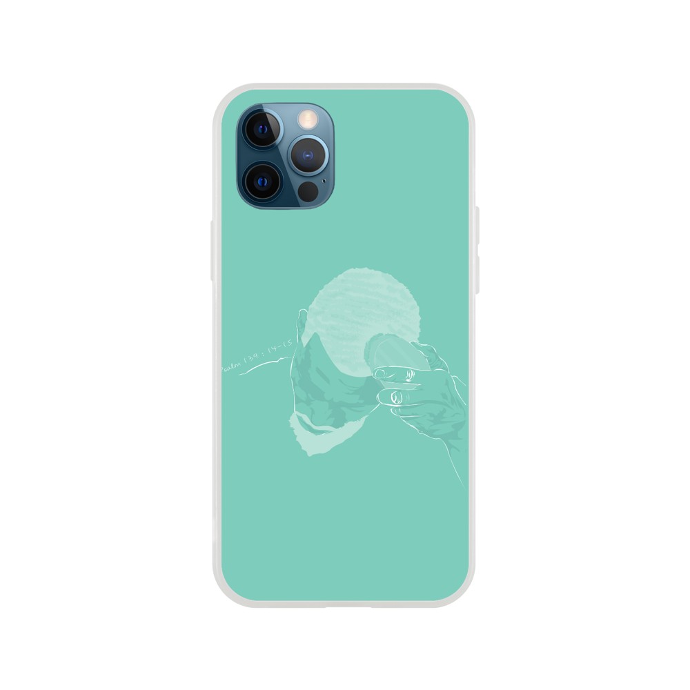 "Brush" Phone Case in Synergy Blue Color