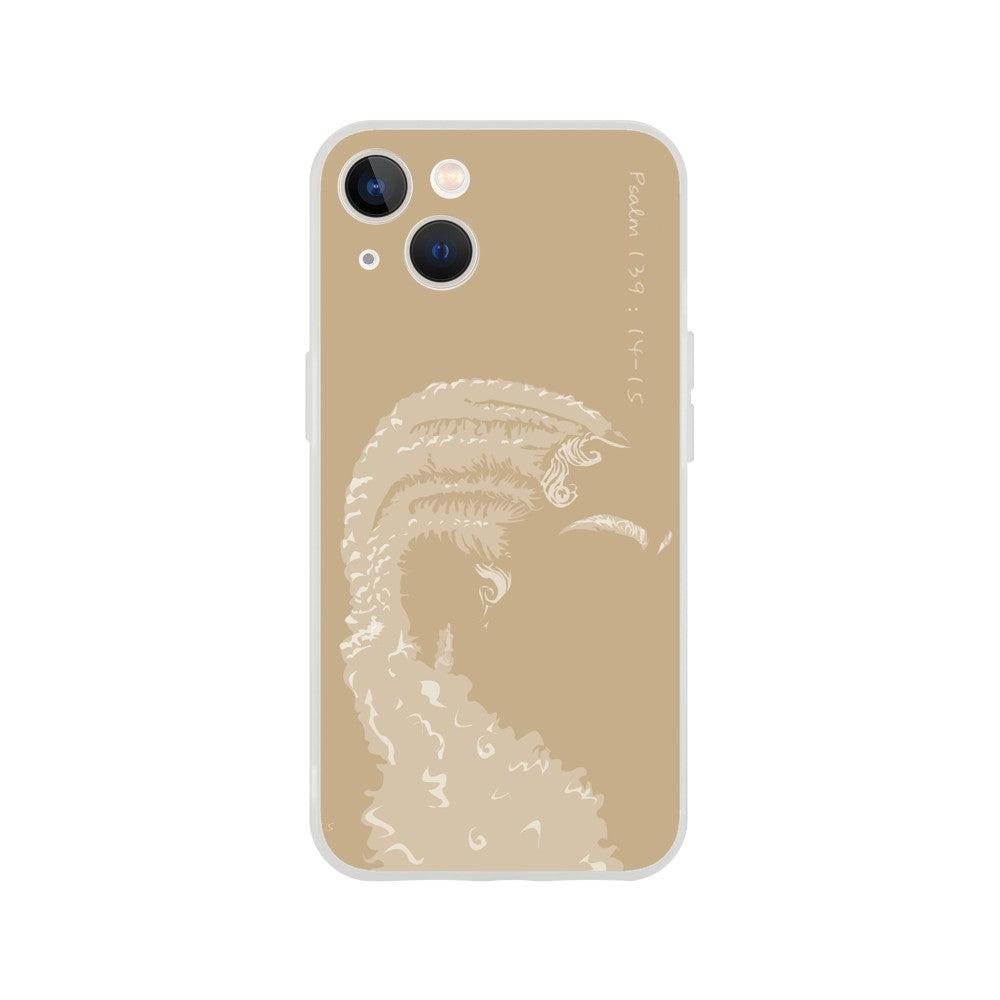 "Cornrows" Phone Case in Cairo Beige Color