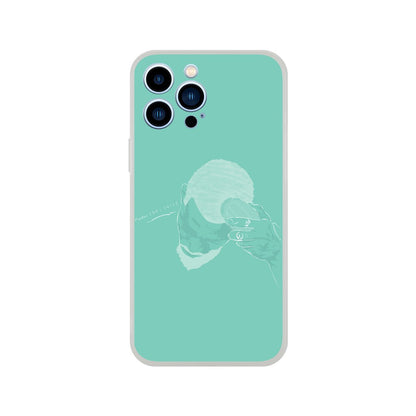 "Brush" Phone Case in Synergy Blue Color