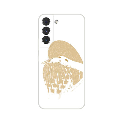 "Braided" Phone Case in Pearl Grin White