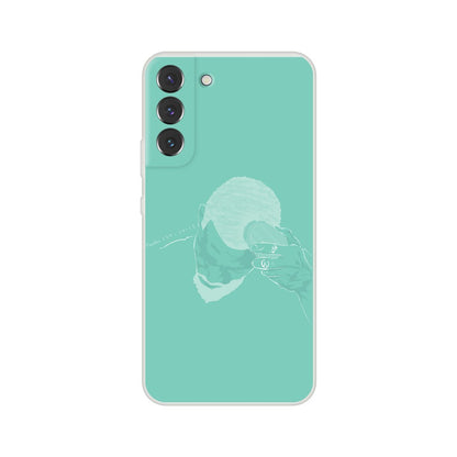 "Brush" Phone Case in Synergy Blue Color