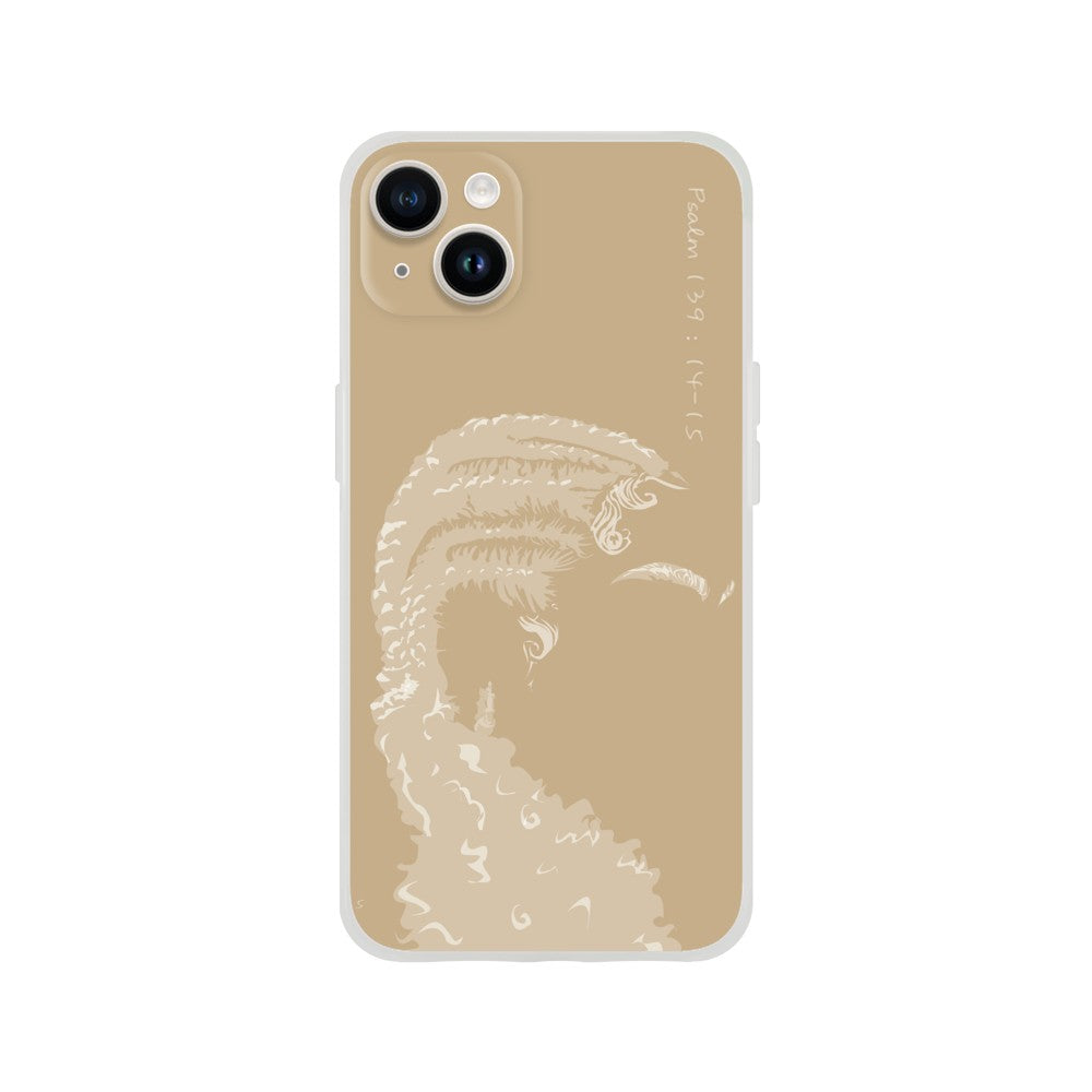 "Cornrows" Phone Case in Cairo Beige Color