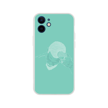 "Brush" Phone Case in Synergy Blue Color