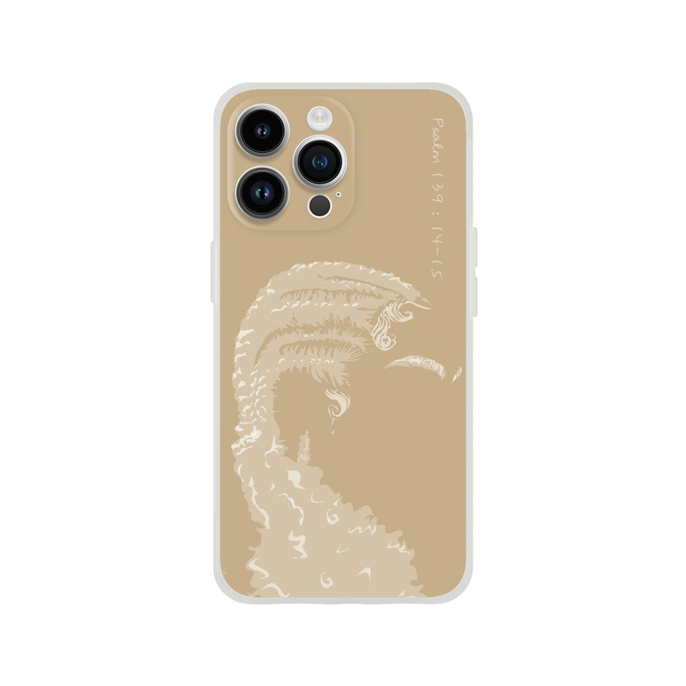 "Cornrows" Phone Case in Cairo Beige Color