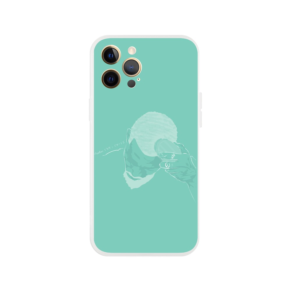 "Brush" Phone Case in Synergy Blue Color